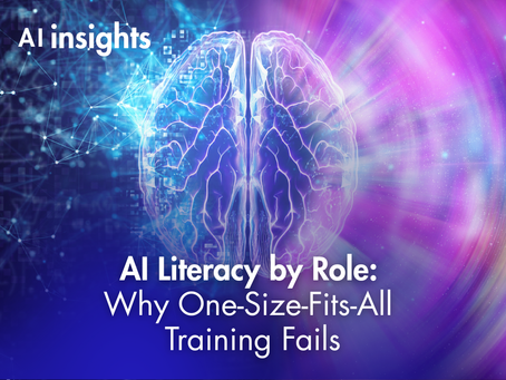 AI Literacy by Role: Why One-Size-Fits-All Training Fails
