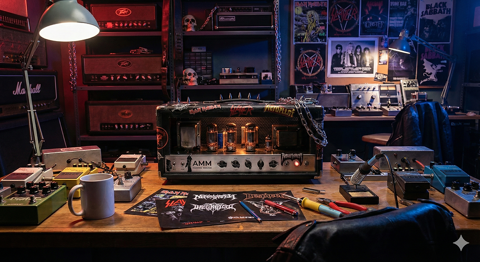 🎙️ AMM Amplified: Where Tone, Craftsmanship, and Heavy Music Collide