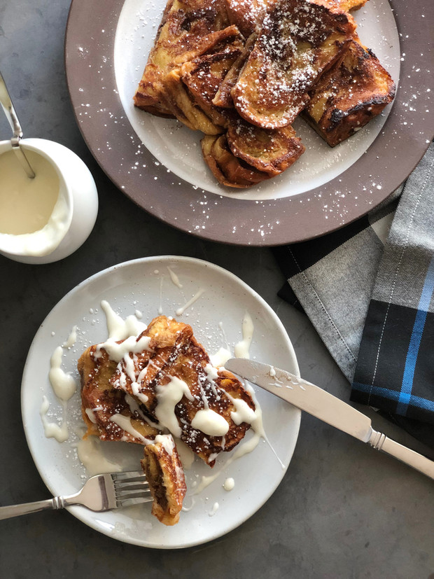 Cinnamon Roll French Toast