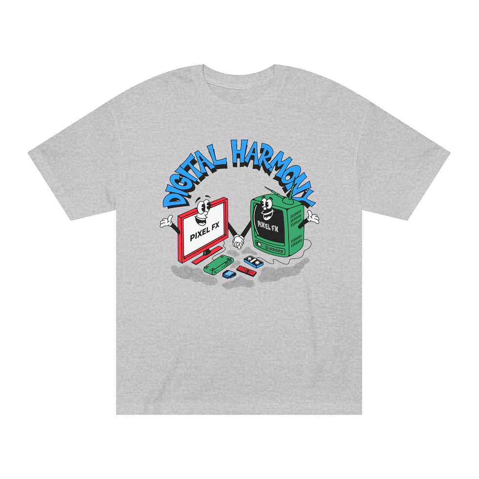 Thumbnail: Pixel FX - Digital Harmony T-Shirt A