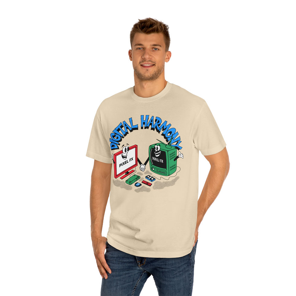 Thumbnail: Pixel FX - Digital Harmony T-Shirt A