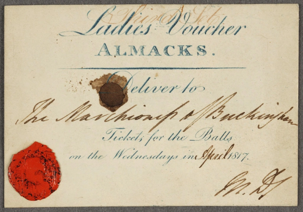 almack's voucher