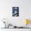 Thumbnail: Magical Winter Forest - Print on Canvas 