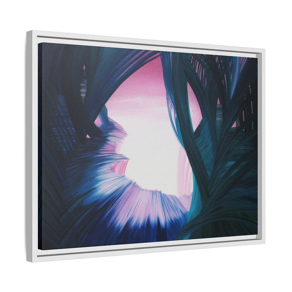 Thumbnail: Trust - Matte Canvas, Framed (Multi-color)