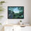 Miniatura: Jungle in the Mountains _ Print on Canvas _ Framed (3 colors)