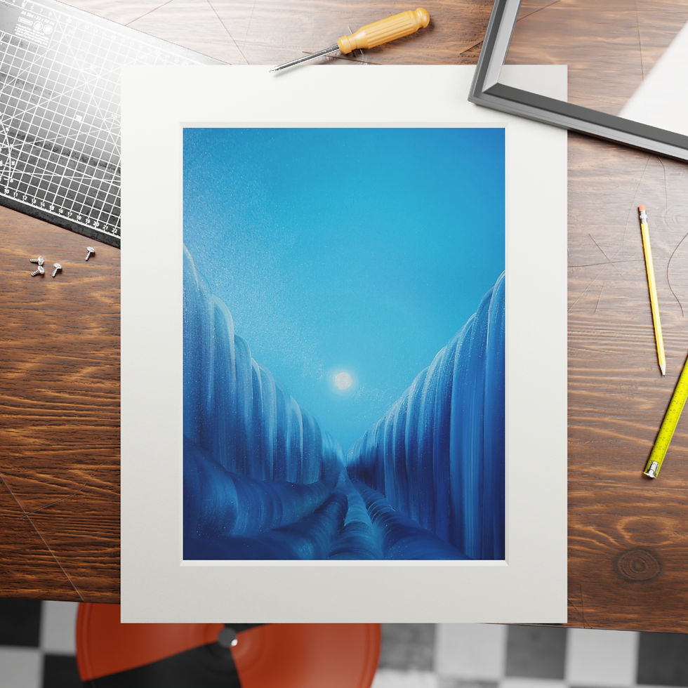 Thumbnail: Your Perfect Timing of Serenity - Passepartout Frame