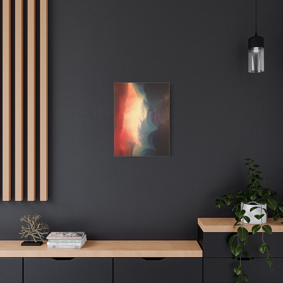 Miniatura: Hot and Cold - print on Canvas - 46cm x 61cm