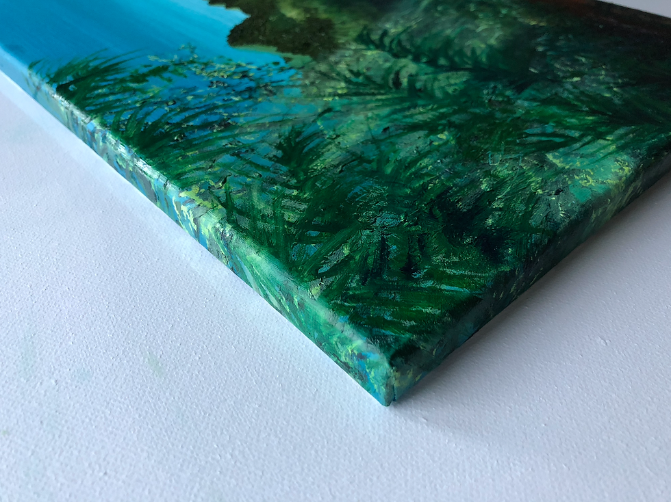 Thumbnail: Jungle Valley  -  Original    50/40 cm