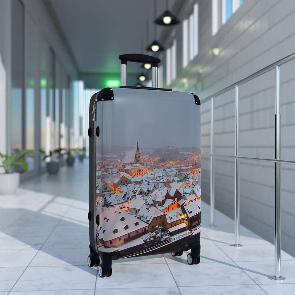 Thumbnail: Zu Stu Art - Suitcase for Travel Enthusiasts, Weekend Trips, Eco-Friendly 
