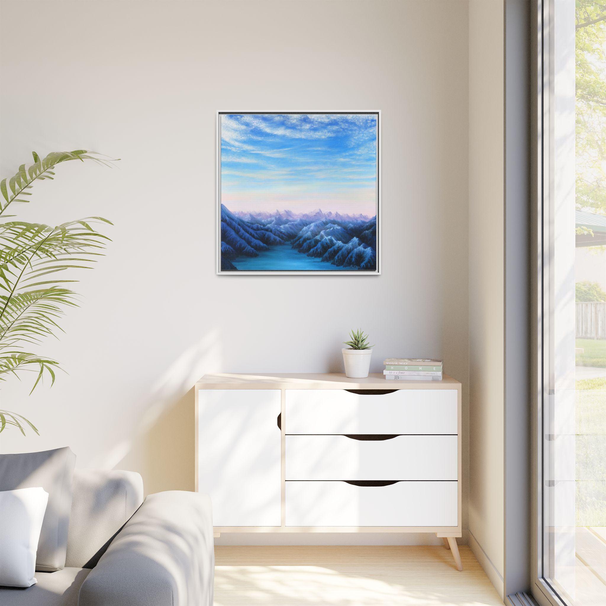 Hope - print on canvas with frame