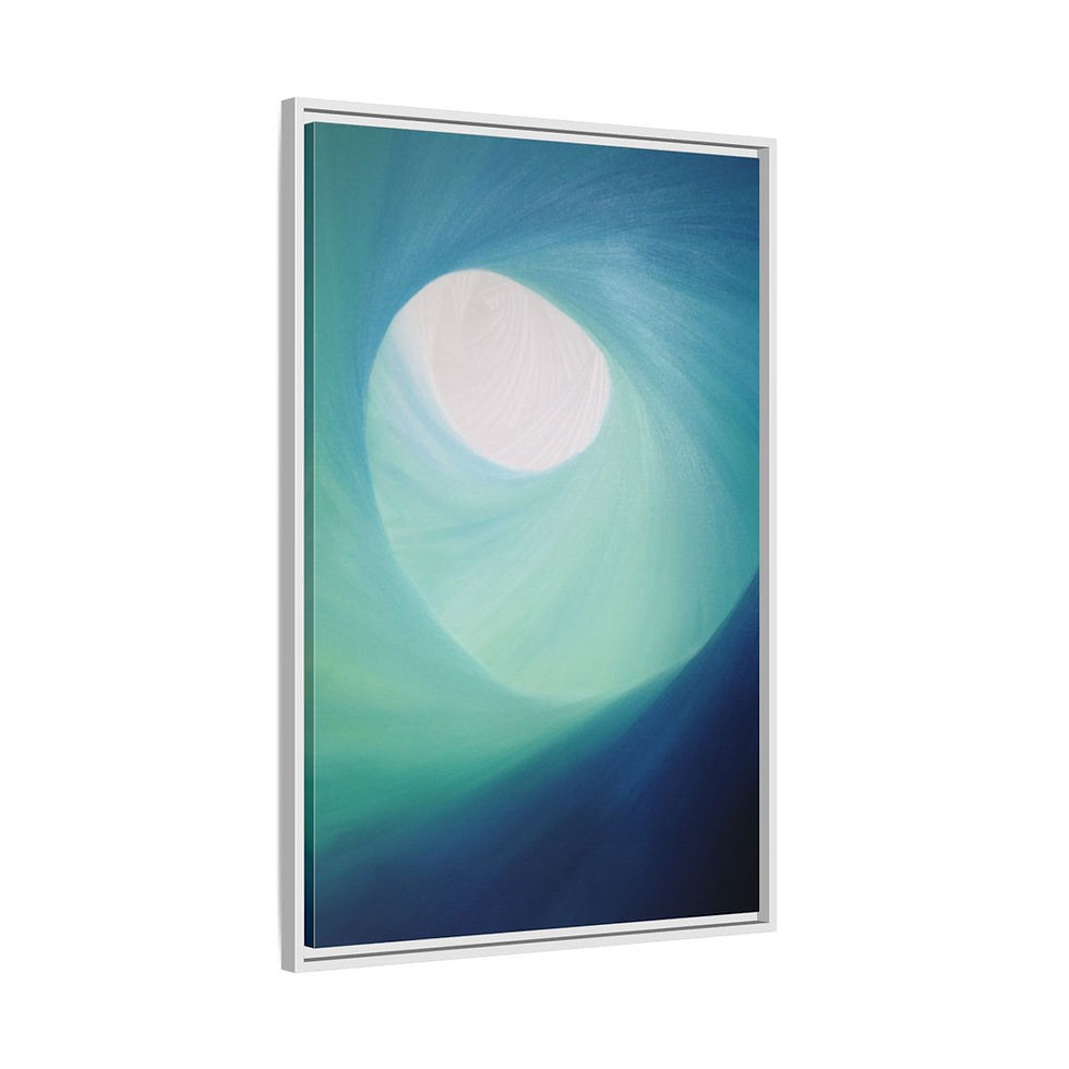 Miniatura: Tunnel of Peace - Print on canvas - 91.5cm x 61cm - Framed (3 colors)