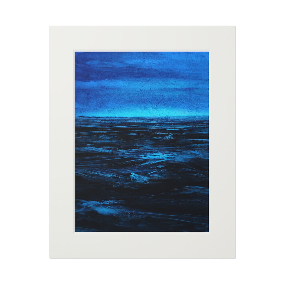 Thumbnail: Wild Ocean - Passepartout Frame