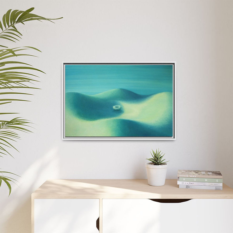 Miniature : The Well of Peace - print on Canvas - 76cm x 50cm