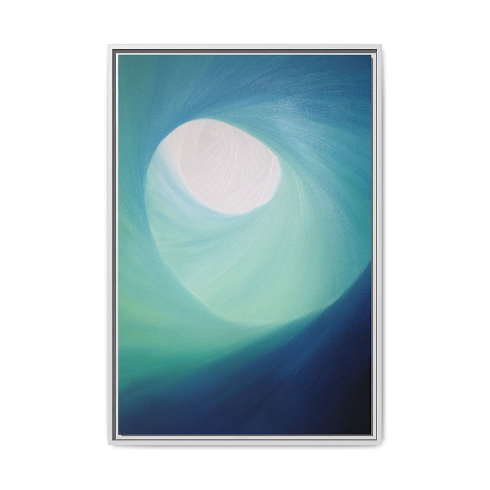 Miniatura: Tunnel of Peace - Print on canvas - 91.5cm x 61cm - Framed (3 colors)