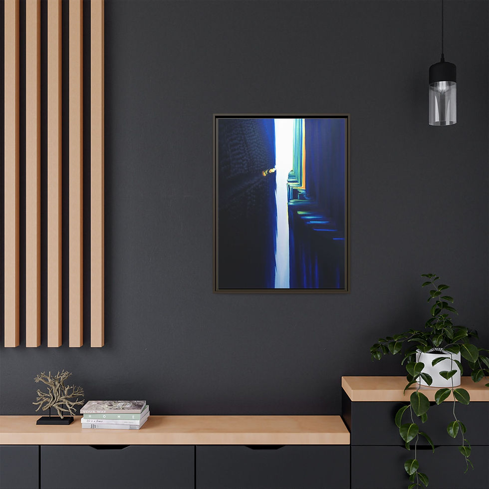 Miniature : Happy that we Communicate - Print on Canvas