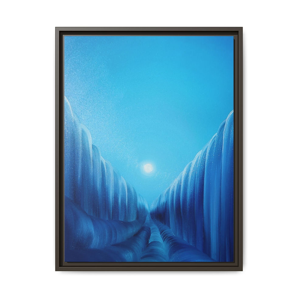 Thumbnail: Noon in the landscape of Serenity - 46cm x 61cm - Framed (3 colors)