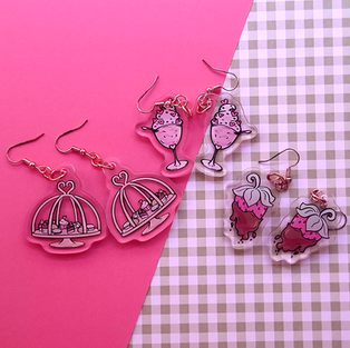 Lolita Tea Party Earrings