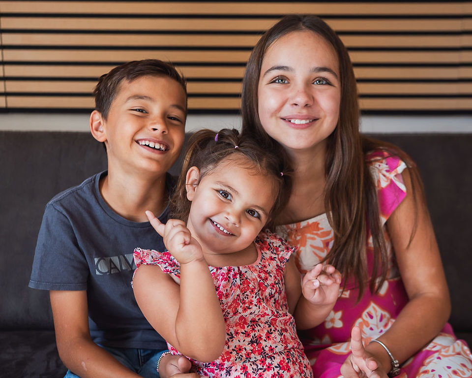 Familienshooting zuhause