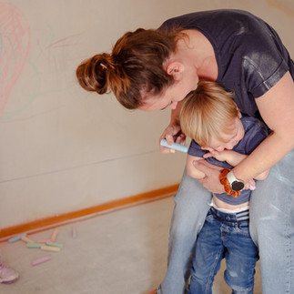 Familienshooting zuhause