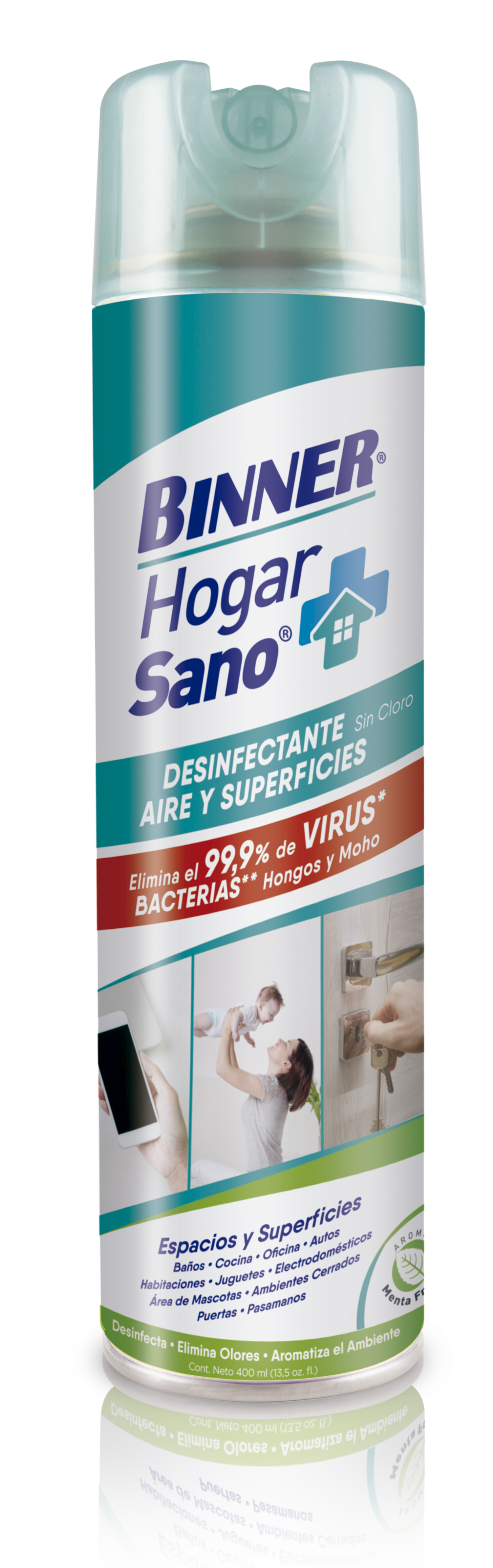 Desinfectante Multisuperficies en Aerosol 400ml