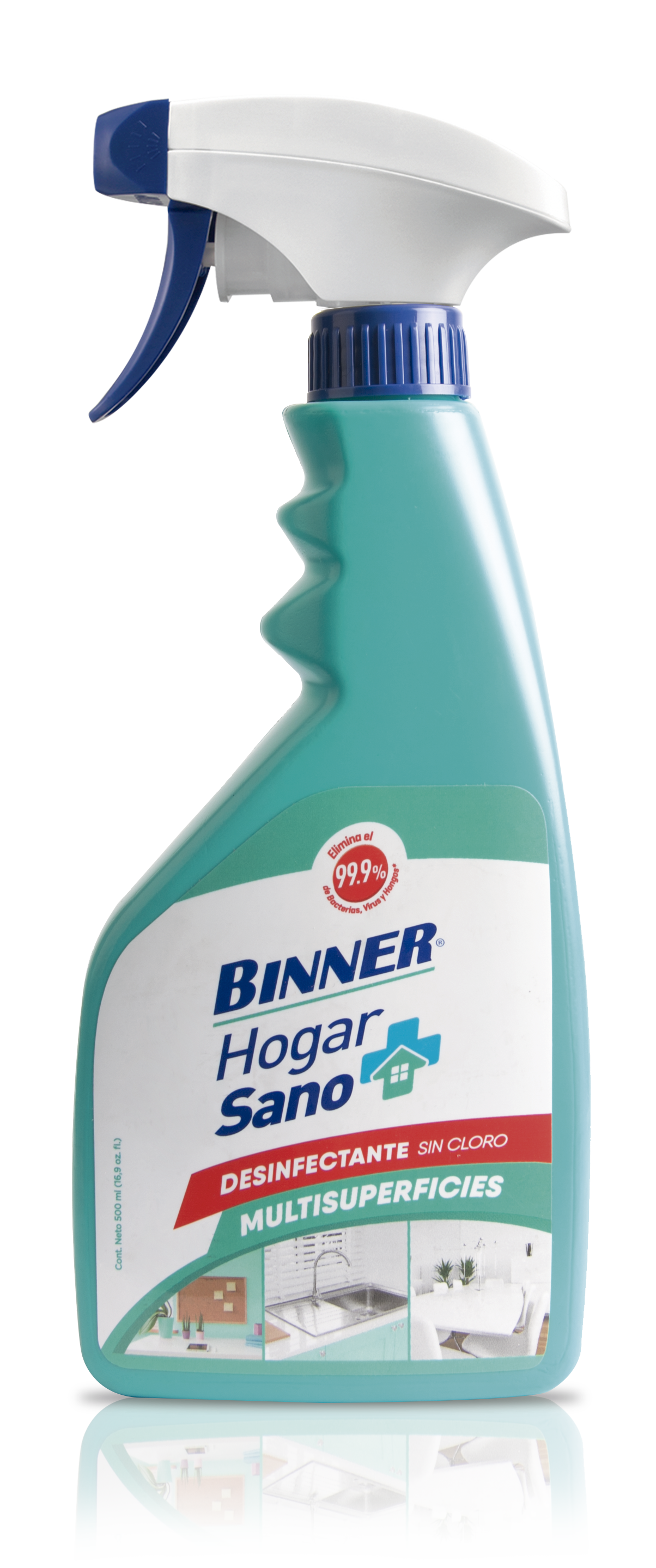 Limpiador Desinfectante Multisuperficies 500ml