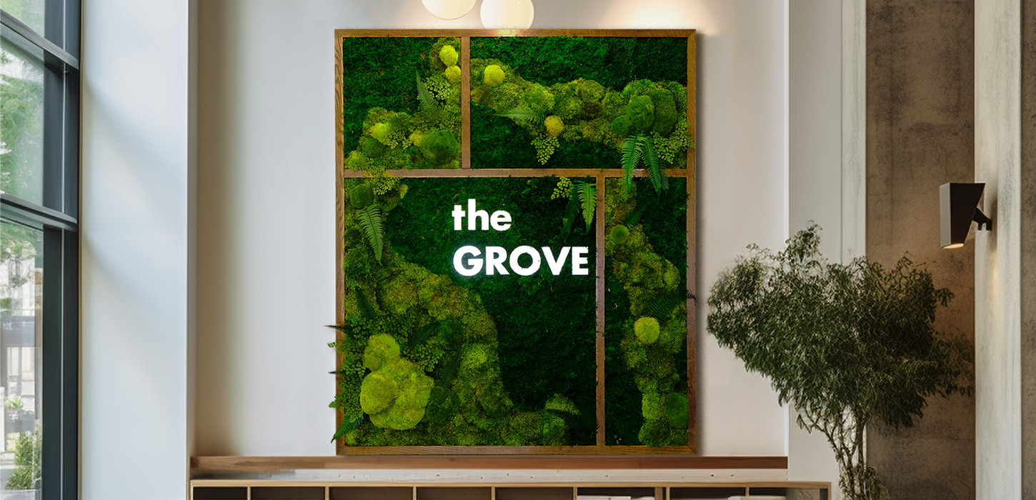 Custom Moss Greenery Solutions for Interiors | Wildleaf