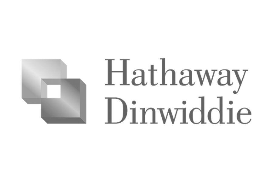 Logo of Hathaway Dinwiddie, construction client for large-scale moss wall installations