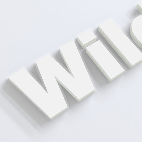 Wildleaf Moss Logo material - Acrylic