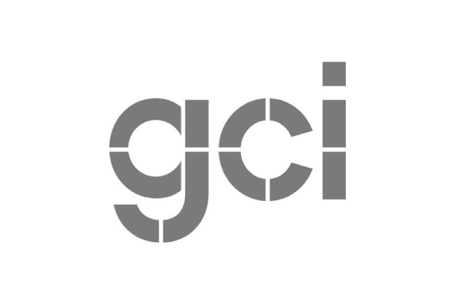 Logo of GCI, AEC client for preserved moss wall and biophilic design projects