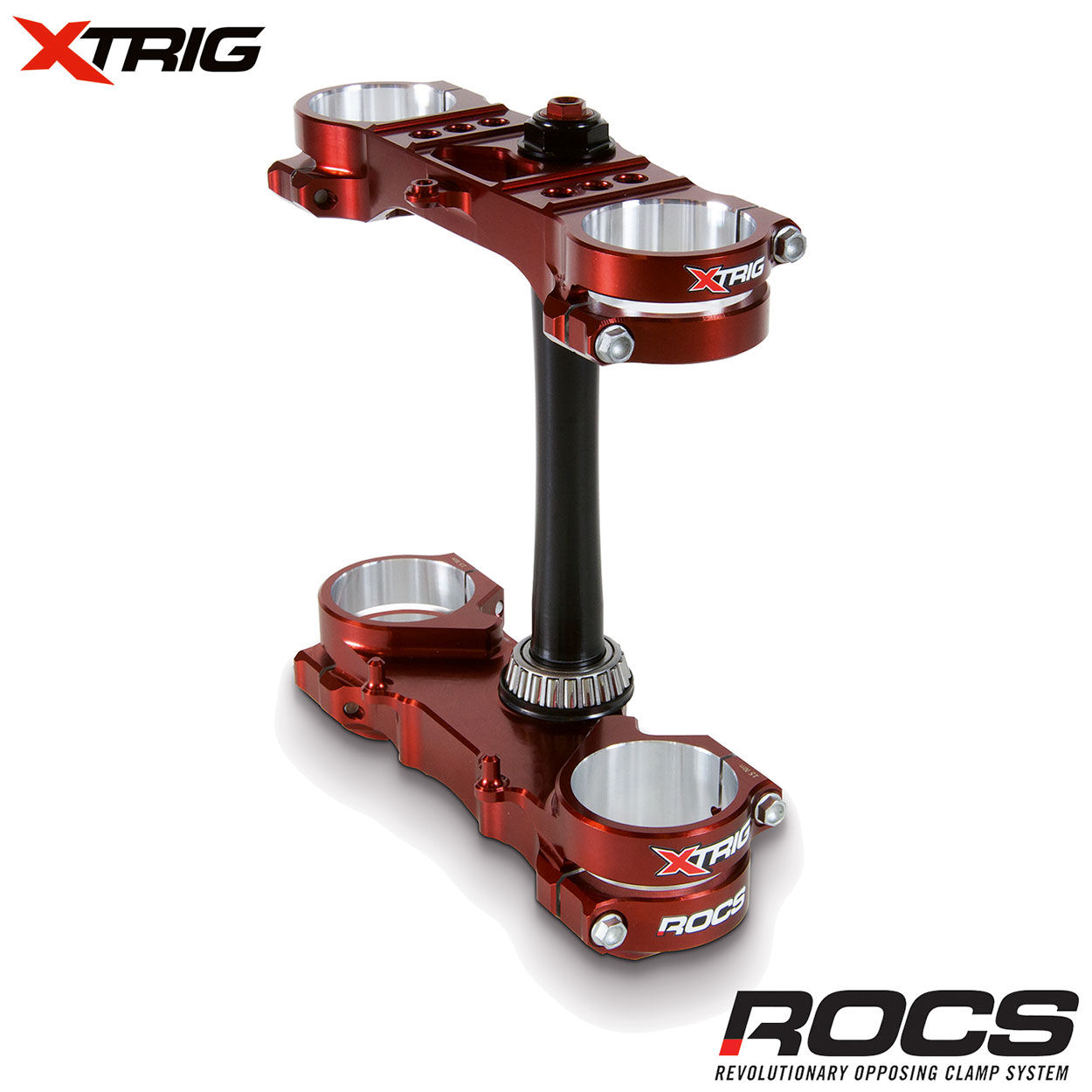Xtrig ROCS Pro (Brown) Suzuki RMZ250 16-18 RMZ450 13-17 (OS 18-21.5mm)