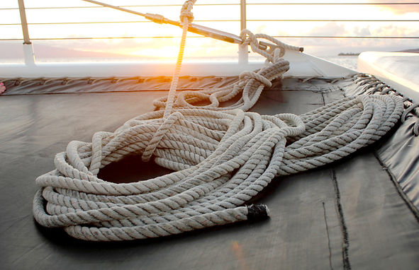 Rope at the dock