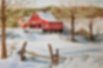 Barn in the Snow