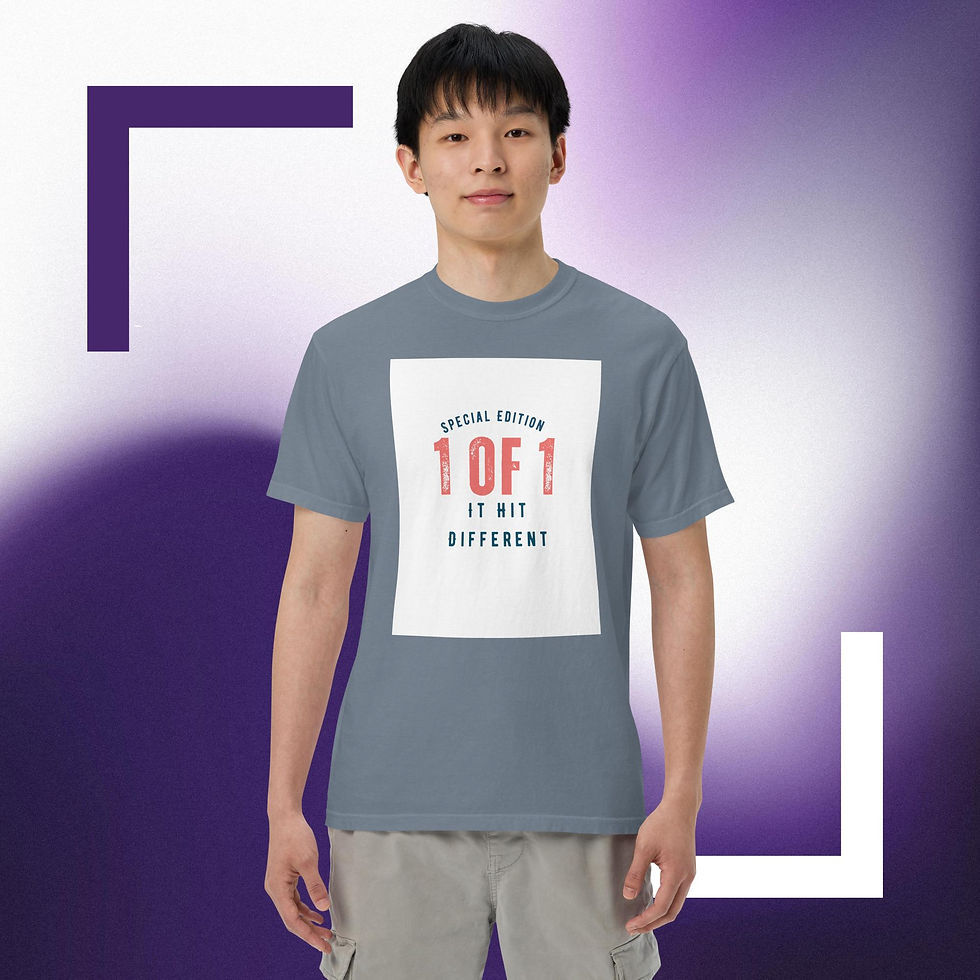 Thumbnail: Men’s garment-dyed heavyweight t-shirt