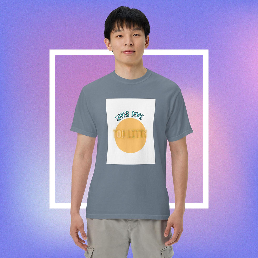 Thumbnail: Men’s garment-dyed heavyweight t-shirt