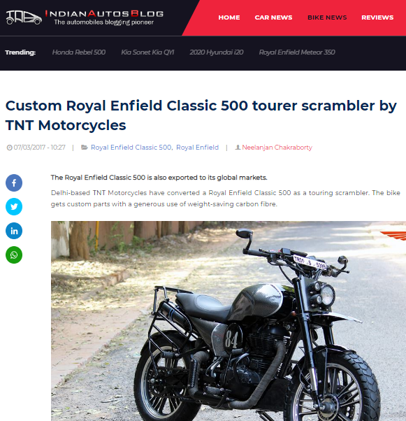 India Auto Blog