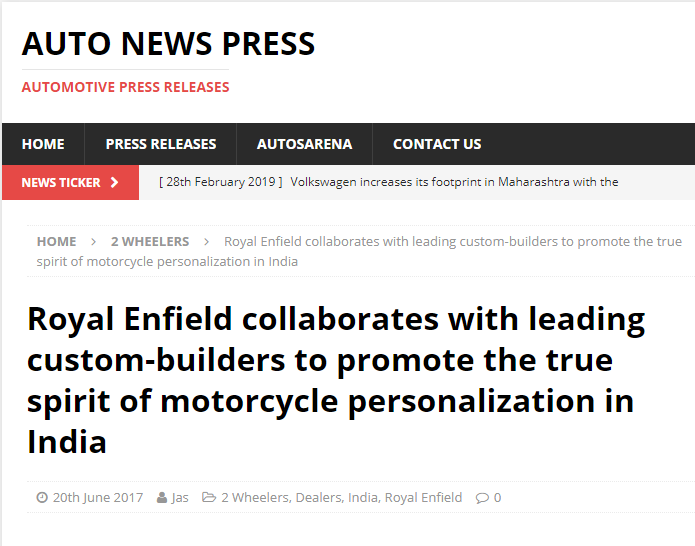 Auto News Press