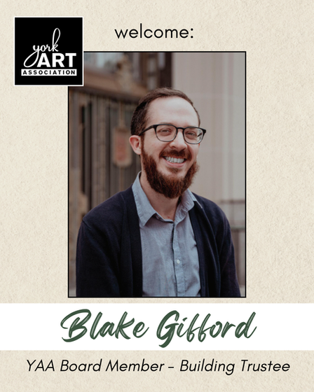 WELCOME NEW BOARD MEMBER: Blake Gifford