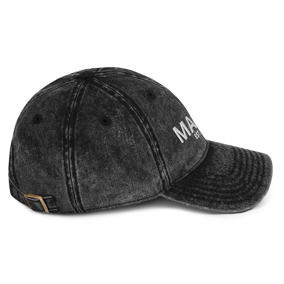 Thumbnail: "MAMA EST. 2023" Vintage Cotton Twill Cap