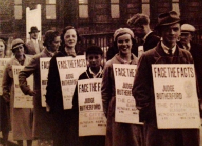 Jehovah’s Witnesses in the early 1940s, when the “West Virginia State Board of Education” case started.