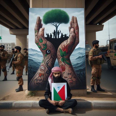 Free Balochistan Movement Raises Awareness On Human Rights Violations During UK Political Campaign