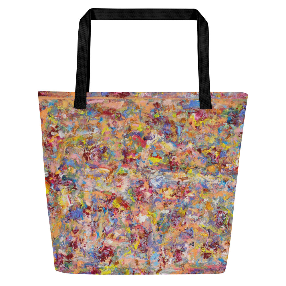 Golden Key Large Tote Bag