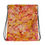 Thumbnail: Orange Lightening Drawstring bag