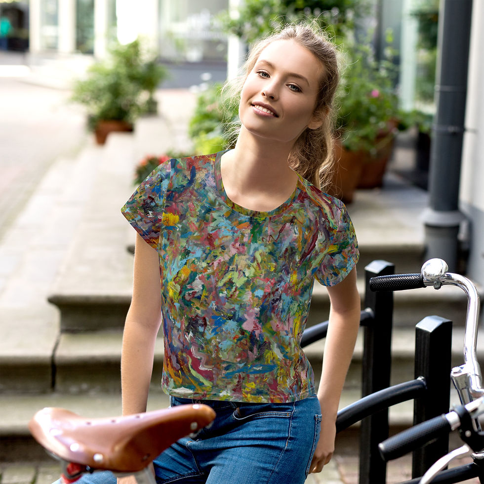 Thumbnail: Garden Party Crop Tee