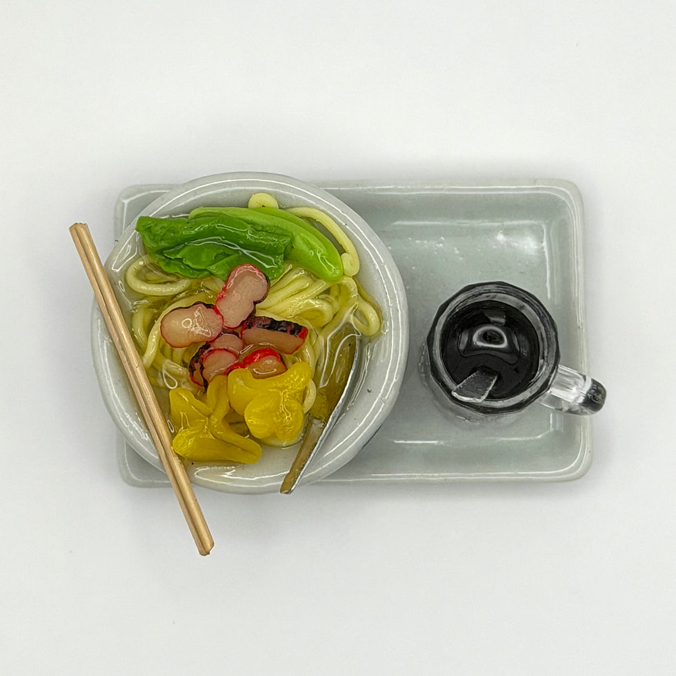Thumbnail: Mini Clay Wanton Mee Set