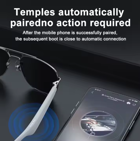 Miniatura: Gafas con Cámara Bluetooth y Audio HD