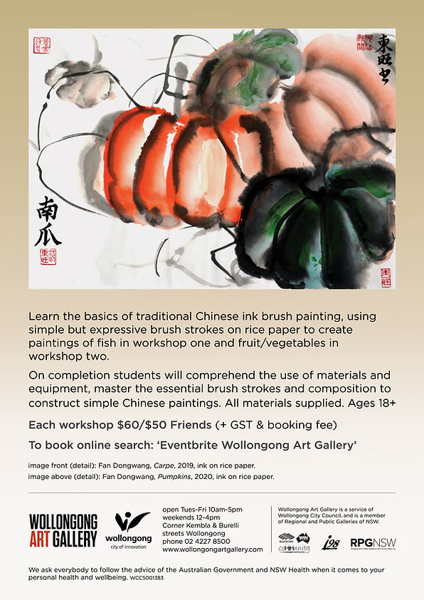 Chinese Painting Workshops with Dr Fan D