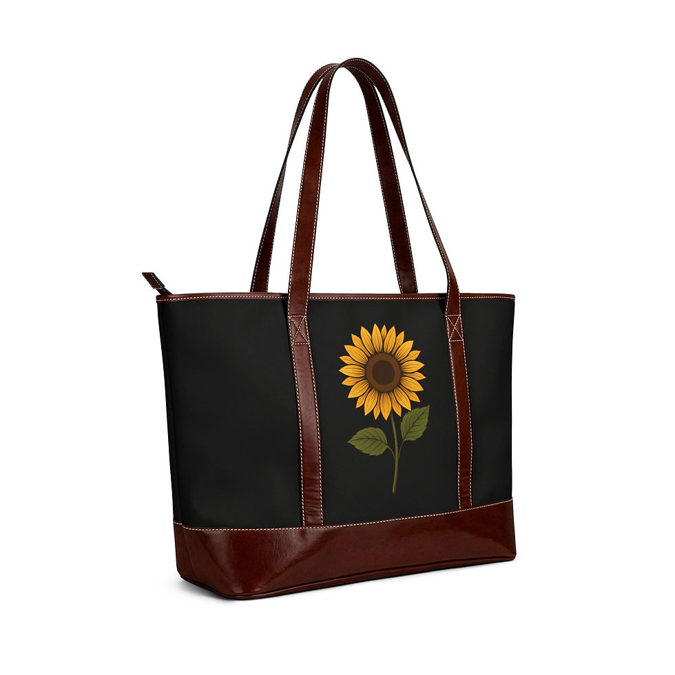 Thumbnail: Solenne Tote – Ecru (Black)