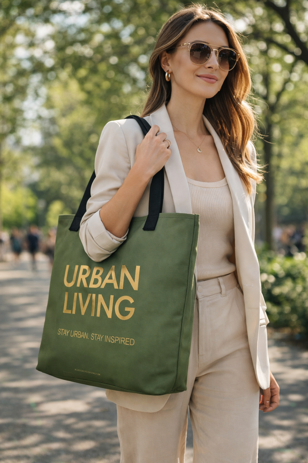 URBAN LIVING TOTE – URBAN GREEN EDITION