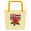 Thumbnail: Aloha Bloom Collection tote bag in sunny butter yellow, available in regular and large sizes.