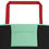 Thumbnail: Aloha Bloom Collection tote bag in refreshing seafoam green, available in regular and large sizes.